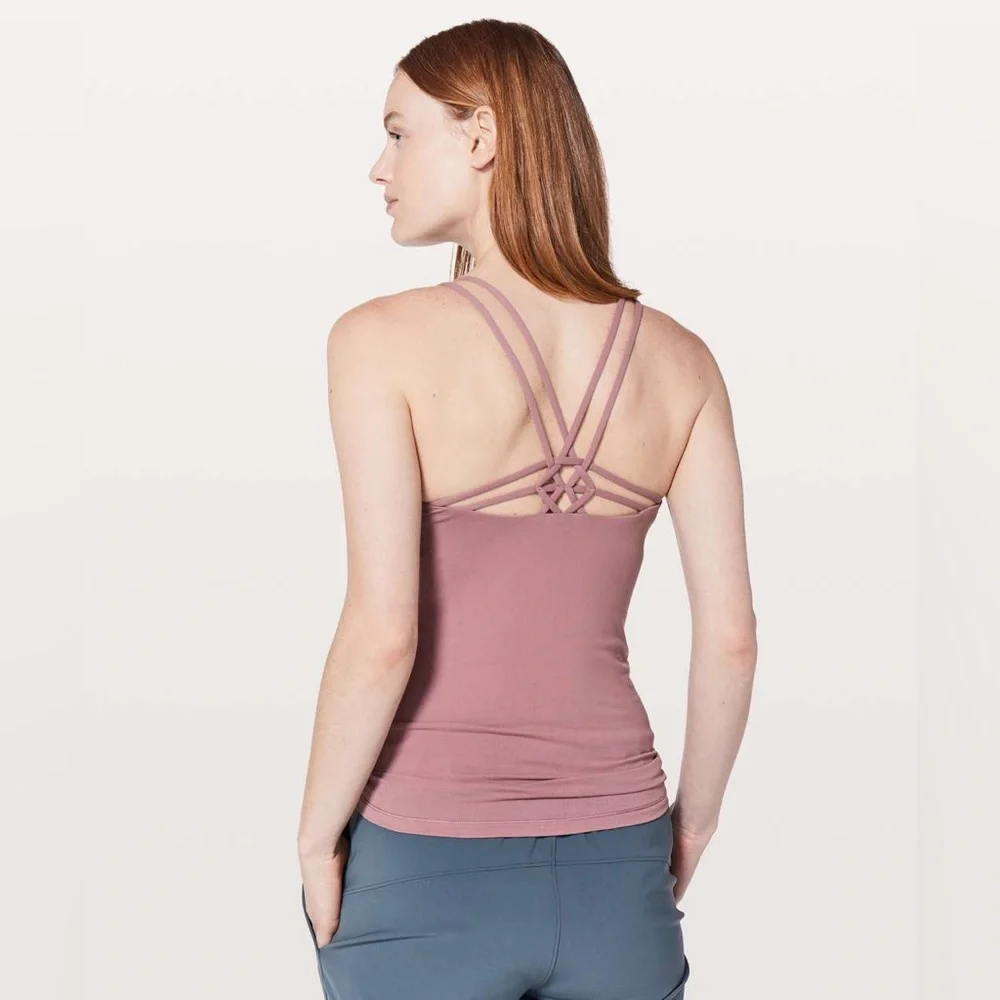 Lululemon Create Your Calm Tank Figue Mauve Pink - Picture 10 of 13